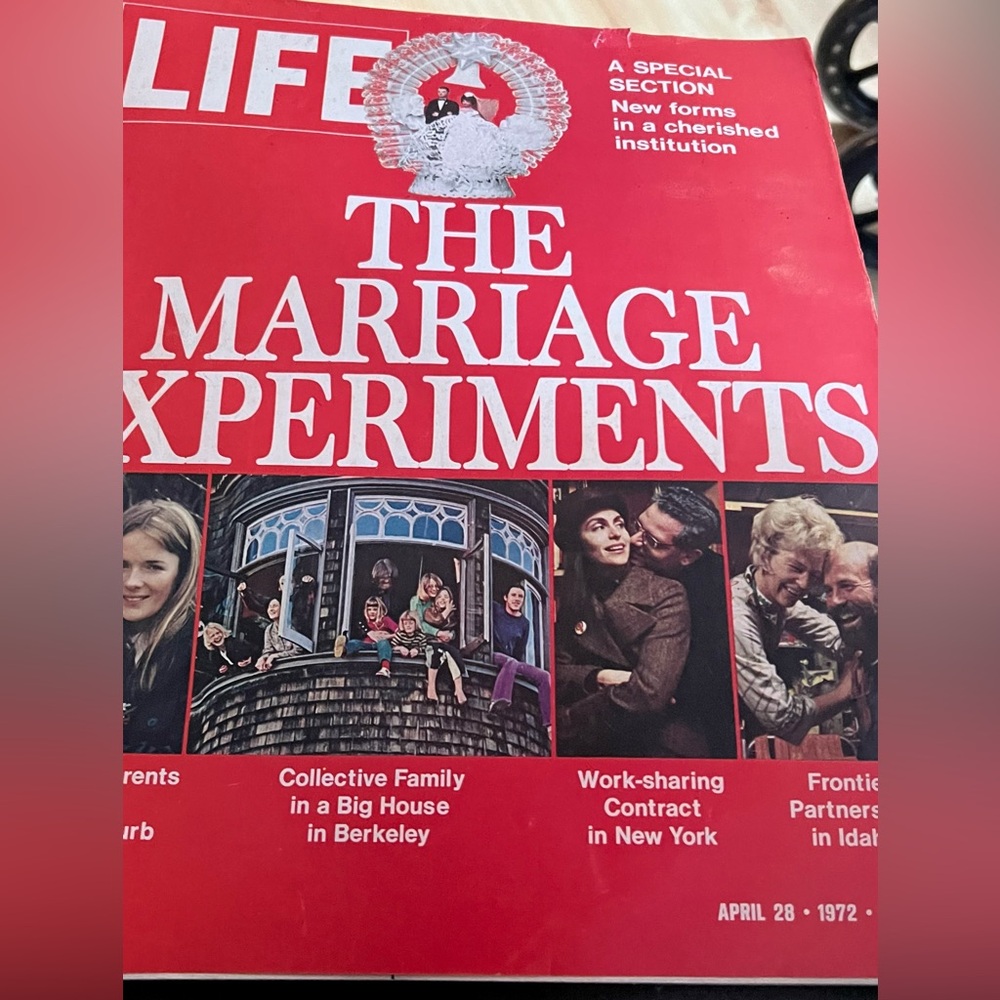 Vintage LIFE Magazine - The Marriage Experiments